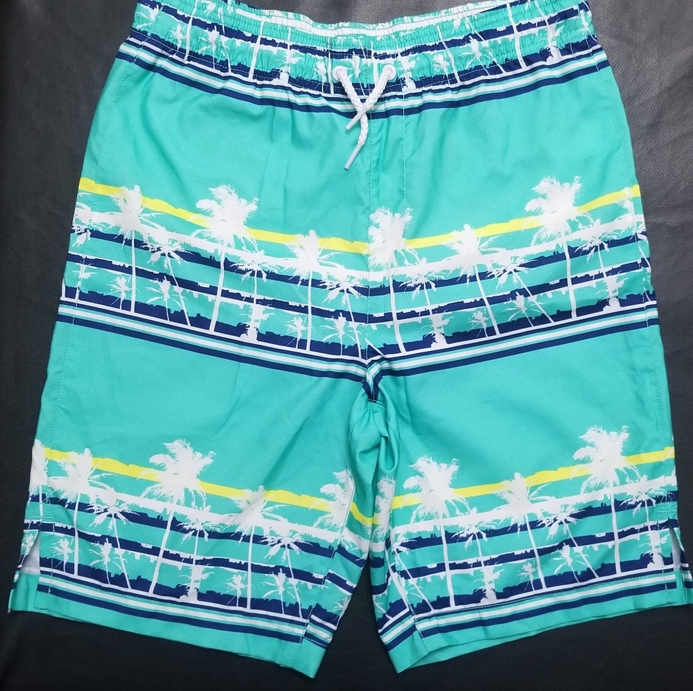 Place Sport Boys Sea Blue Swim Trunks XXL/TTG size 16
